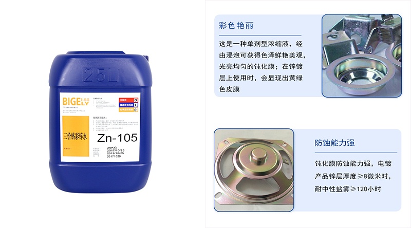 三价铬五彩钝化液ZN-105